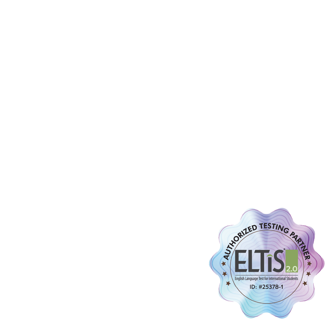 ELTiS CERTIFY White Logo Version
